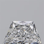Diamante Naturale Taglio Trapezio 0.45ct VG/EX D IF - GIA - 6.73x3.92x2.55mm