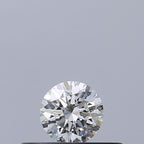 Diamante Naturale Taglio Brillante 0.19ct 3EX F VVS1 - IGI - 3.65x3.68x2.29mm