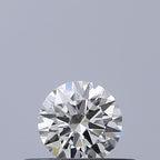 Diamante Naturale Taglio Brillante 0.26ct 3EX H VVS1 - GIA - 4.09x4.12x2.5mm