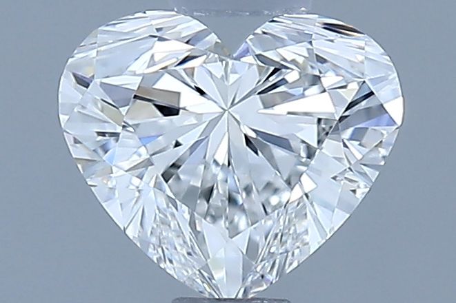 Diamante Naturale Taglio Cuore 0.52ct VG/VG F VVS2 - GIA - 4.84x5.59x3.35mm