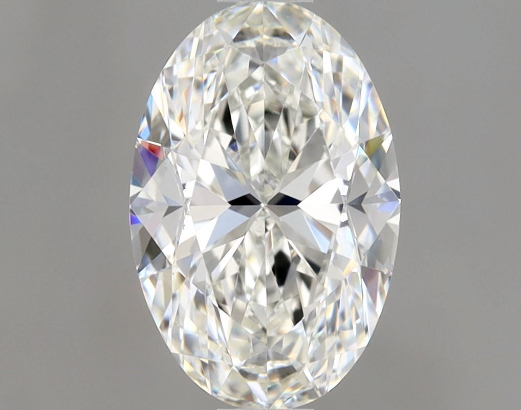 Diamante Naturale Taglio Ovale 1.01ct EX/VG H VS1 - GIA - 8.17x5.36x3.47mm