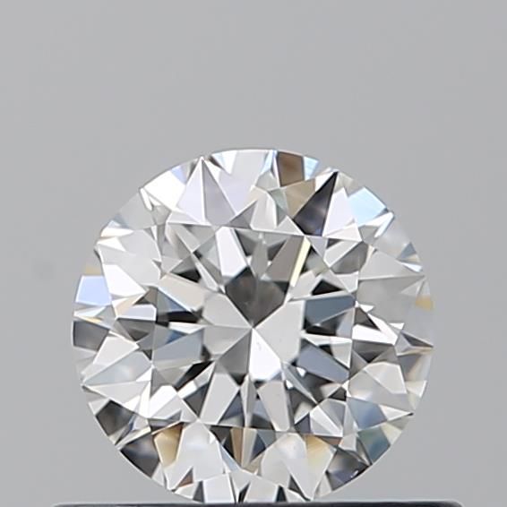 Diamante Naturale Taglio Brillante 0.52ct 3EX F VS2 - GIA - 5.19x5.16x3.21mm