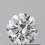Diamante Naturale Taglio Brillante 0.52ct 3EX F VS2 - GIA - 5.19x5.16x3.21mm