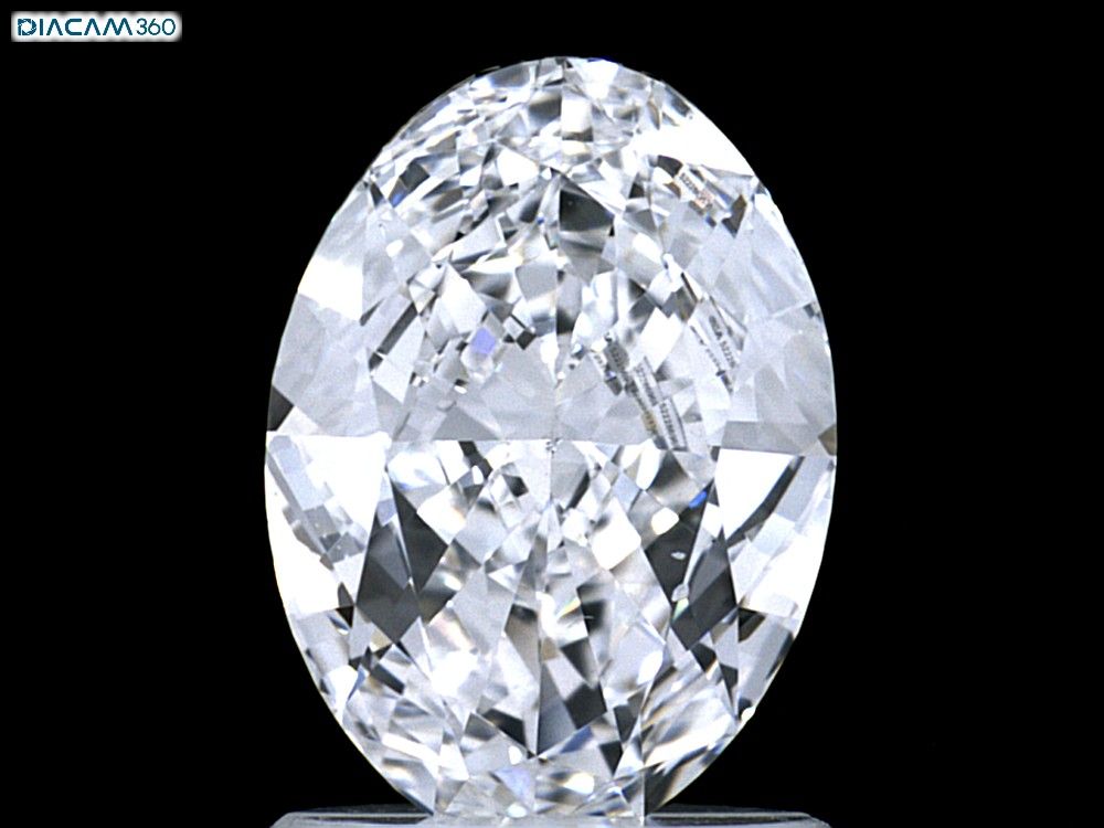Diamante Naturale Taglio Ovale 1.2ct VG/VG D VS1 - GIA - 8.88x6.41x3.28mm