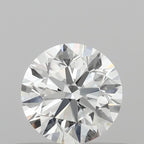Diamante Naturale Taglio Brillante 0.5ct 3EX D IF - IGI - 5.04x5.08x3.16mm