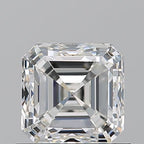 Diamante Naturale Taglio Asscher 0.9ct EX/EX H VVS1 - GIA - 5.18x5.17x3.67mm