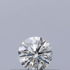 Diamante Naturale Taglio Brillante 0.22ct 3EX J VVS1 - GIA - 3.84x3.87x2.4mm