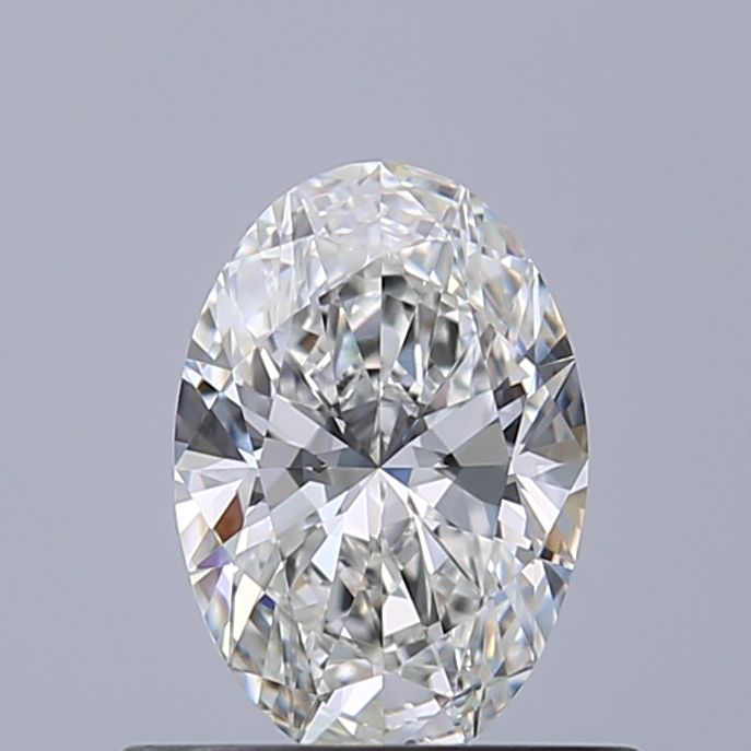 Diamante Naturale Taglio Ovale 0.53ct VG/EX F IF - GIA - 6.62x4.55x2.79mm