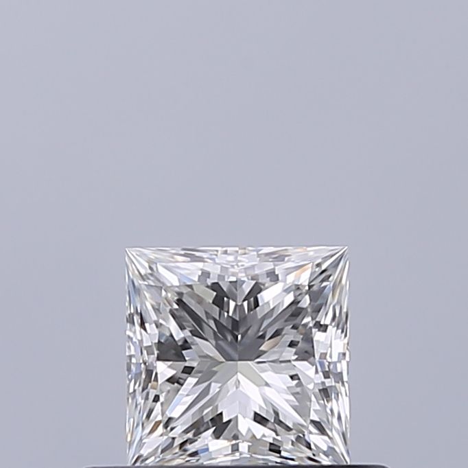 Diamante Naturale Taglio Princess 0.44ct EX/EX F VVS1 - IGI - 4.15x4.11x3.01mm