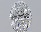 Diamante Naturale Taglio Ovale 0.71ct EX/EX D VVS1 - GIA - 7.25x4.96x3.09mm