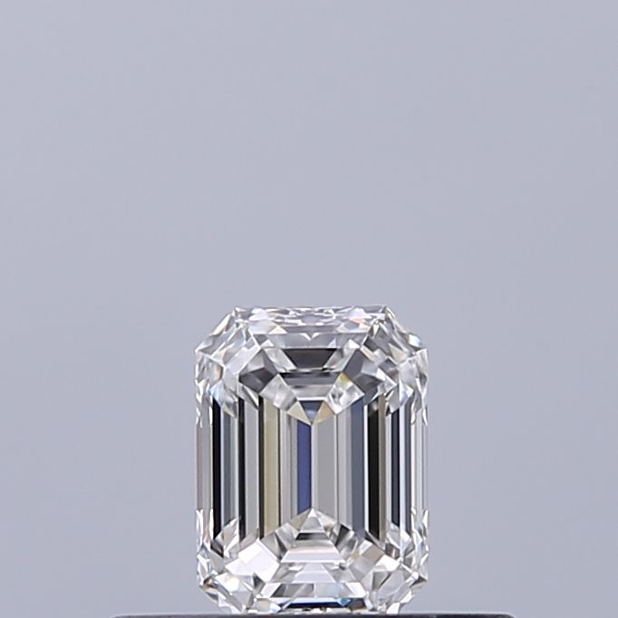 Diamante Naturale Taglio Smeraldo 0.3ct VG/EX E VVS2 - GIA - 4.47x3.24x2.2mm