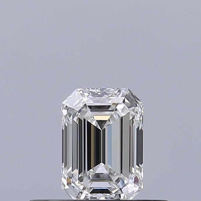 Diamante Naturale Taglio Smeraldo 0.33ct EX/EX F IF - GIA - 4.7x3.33x2.25mm