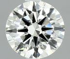 Diamante Naturale Taglio Brillante 1ct 3EX I VVS2 - IGI - 6.5x6.53x3.83mm