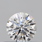 Diamante Taglio Brillante 0.45ct VG/EX/EX E VS1 - GIA - 4.89x4.87x3.02mm