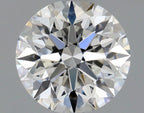 Diamante Naturale Taglio Brillante 0.67ct 3EX F VVS1 - GIA - 5.55x5.58x3.49mm