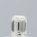 Diamante Naturale Taglio Smeraldo 0.16ct G/VG G VVS1 - GIA - 3.91x2.62x1.64mm