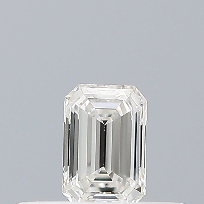 Diamante Naturale Taglio Smeraldo 0.16ct G/VG G VVS1 - GIA - 3.91x2.62x1.64mm