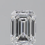 Diamante Naturale Taglio Smeraldo 0.6ct VG/EX E IF - GIA - 5.73x4.09x2.73mm