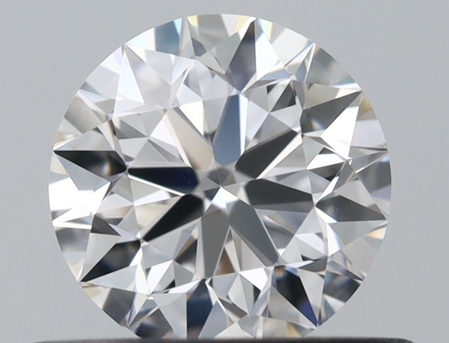 Diamante Naturale Taglio Brillante 0.5ct 3EX F VVS2 - IGI - 5.0x5.06x3.18mm