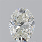 Diamante Naturale Taglio Ovale 0.91ct VG/EX J VS1 - GIA - 7.42x5.37x3.48mm