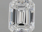Diamante Naturale Taglio Smeraldo 0.5ct VG/EX E VS2 - IGI - 4.91x3.8x2.78mm