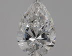 Diamante Naturale Taglio Goccia 0.72ct VG/EX D IF - GIA - 7.63x5.09x3.2mm