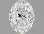 Diamante Naturale Taglio Ovale 0.9ct VG/EX E VVS2 - GIA - 7.35x5.31x3.42mm