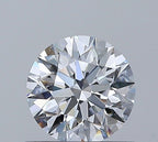 Diamante Naturale Taglio Brillante 0.6ct 3EX D VS2 - GIA - 5.35x5.37x3.38mm