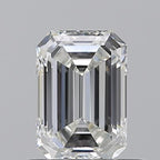 Diamante Naturale Taglio Smeraldo 0.64ct VG/VG H IF - GIA - 6.19x4.24x2.69mm
