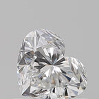 Diamante Naturale Taglio Cuore 0.6ct VG/VG E VVS2 - GIA - 4.92x5.84x3.47mm
