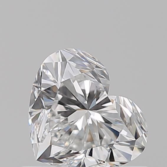 Diamante Naturale Taglio Cuore 0.6ct VG/VG E VVS2 - GIA - 4.92x5.84x3.47mm