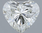 Diamante Naturale Taglio Cuore 1.2ct EX/EX J VVS1 - IGI - 6.59x7.44x4.41mm