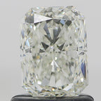 Diamante Naturale Taglio Radiant 1.01ct VG/EX J VVS2 - GIA - 6.51x4.78x3.42mm