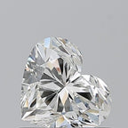 Diamante Naturale Taglio Cuore 0.73ct VG/VG J VS1 - GIA - 5.42x6.28x3.76mm