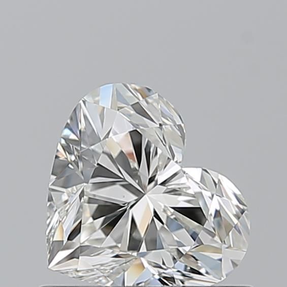 Diamante Naturale Taglio Cuore 0.73ct VG/VG J VS1 - GIA - 5.42x6.28x3.76mm