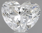 Diamante Naturale Taglio Cuore 0.75ct G/VG F VVS2 - IGI - 5.15x6.14x3.64mm