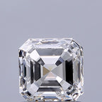 Diamante Naturale Taglio Asscher 0.9ct VG/EX E VVS1 - GIA - 5.12x5.1x3.51mm