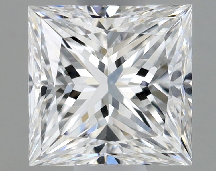 Diamante Naturale Taglio Princess 0.61ct VG/VG D VVS2 - GIA - 4.82x4.69x3.42mm