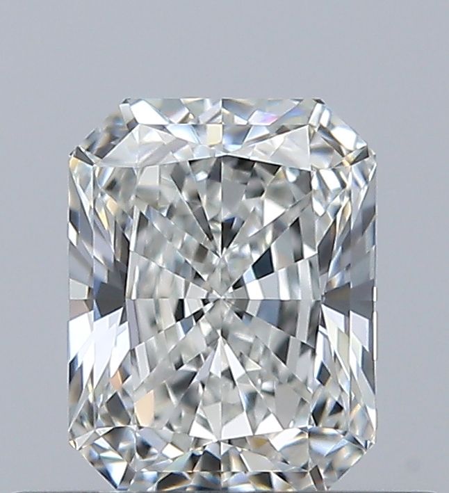 Diamante Naturale Taglio Radiant 0.6ct EX/EX H VVS1 - GIA - 5.5x4.23x2.85mm