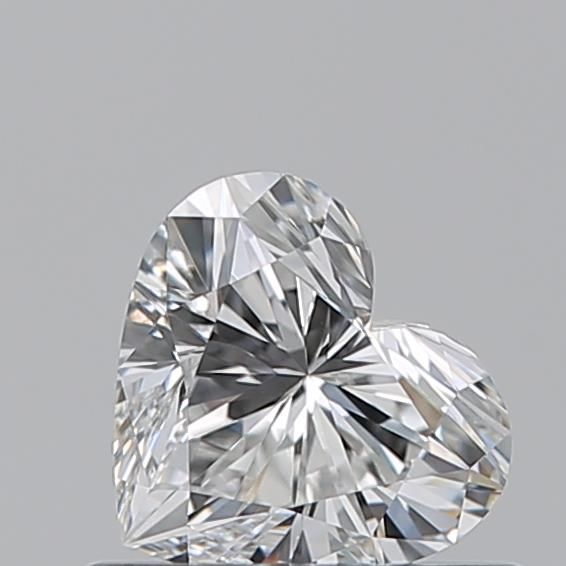 Diamante Naturale Taglio Cuore 0.54ct VG/VG F VS1 - GIA - 5.03x5.63x3.31mm