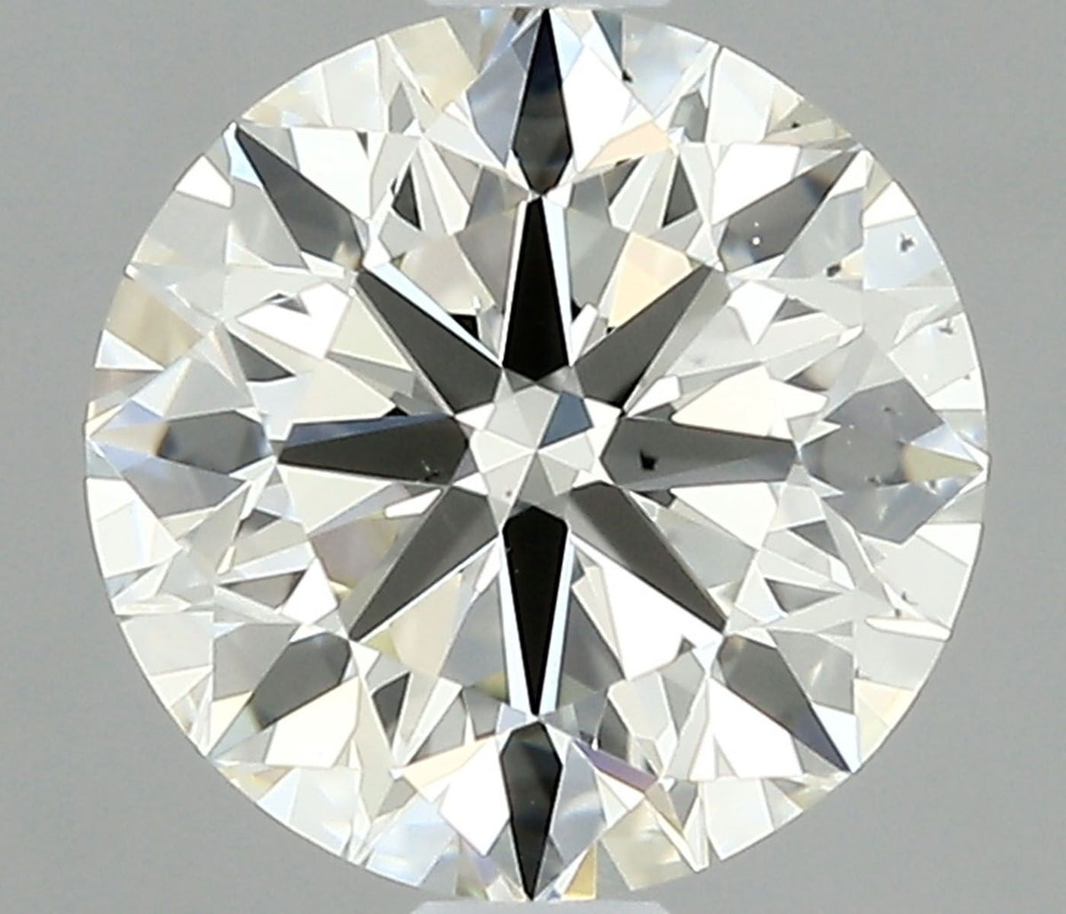 Diamante Naturale Taglio Brillante 1.2ct 3EX J VS1 - IGI - 6.69x6.75x4.21mm