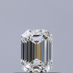 Diamante Naturale Taglio Smeraldo 0.5ct G/EX G VVS2 - GIA - 5.28x3.77x2.58mm