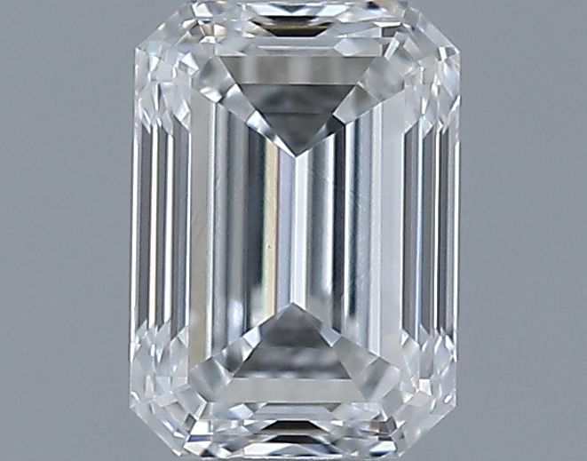 Diamante Naturale Taglio Smeraldo 0.41ct VG/EX F VS1 - GIA - 4.87x3.46x2.37mm