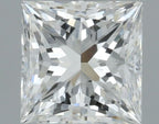 Diamante Naturale Taglio Princess 0.41ct VG/EX F VS2 - GIA - 4.14x4.03x2.99mm