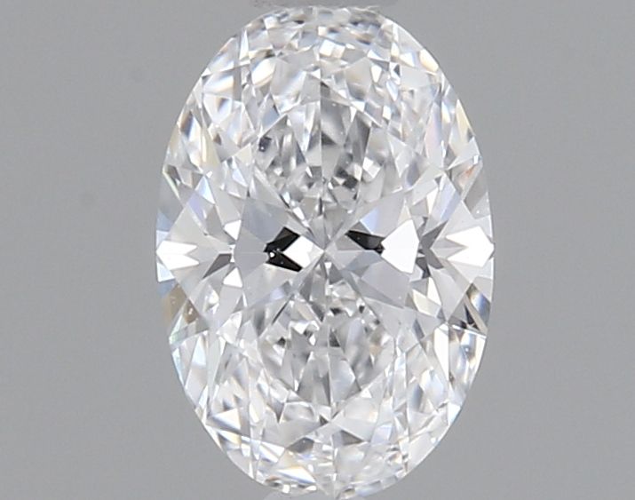 Diamante Naturale Taglio Ovale 0.37ct VG/EX D VVS2 - GIA - 5.84x3.93x2.51mm