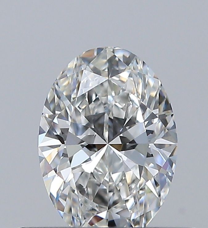 Diamante Naturale Taglio Ovale 0.4ct EX/EX F VS1 - GIA - 5.82x4.15x2.62mm