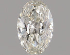 Diamante Naturale Taglio Ovale 0.5ct VG/EX J VS1 - GIA - 6.6x4.3x2.5mm