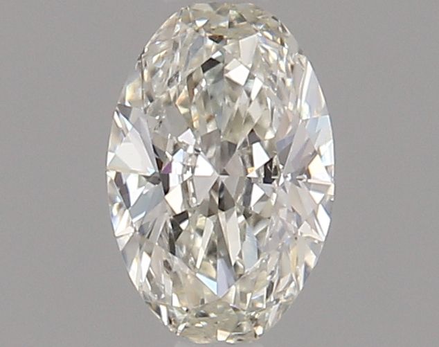 Diamante Naturale Taglio Ovale 0.5ct VG/EX J VS1 - GIA - 6.6x4.3x2.5mm