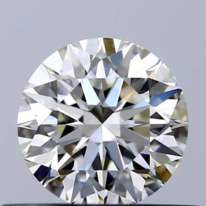 Diamante Naturale Taglio Brillante 0.45ct 3EX J VVS1 - GIA - 4.86x4.91x3.06mm