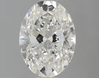 Diamante Naturale Taglio Ovale 0.95ct VG/EX I VS1 - GIA - 7.42x5.45x3.5mm